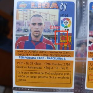 Álbum Super Fútbol Liga 95/96