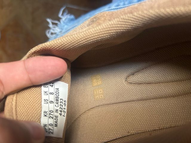 Zapatillas Uniqlo Lona Café