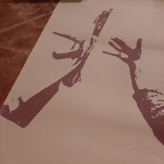 Per Qué? POSTER AÑOS 70 CONTRA LA GUERRA