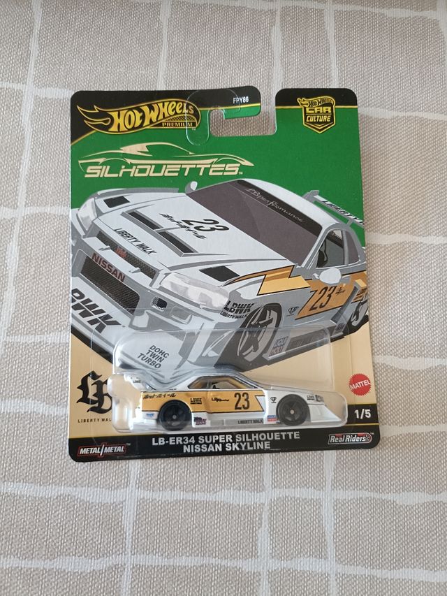 Hot Wheels Nissan Skyline LB-ER34 Super Silhouette