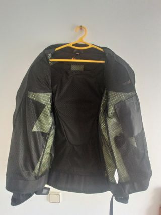 Chaqueta Moto Verano Negra y Amarilla