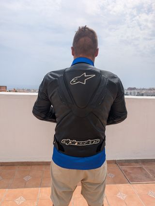 Chaqueta Moto Alpinestars Negra