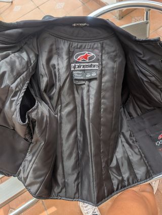 Chaqueta Moto Alpinestars Negra