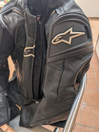Chaqueta Moto Alpinestars Negra