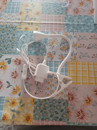 Lámpara LED Ikea Blanca con Pinza