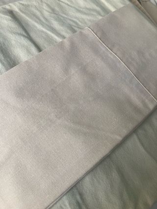 2 Juegos de sábanas 90x200 beige