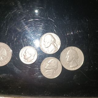 Lotto di monete estere 7 pezzi