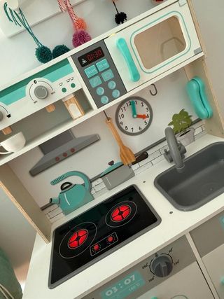 Cocinita de madera infantil
