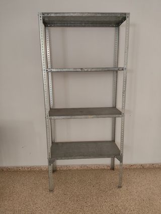 Scaffalatura metallica per magazzino alta 2 m