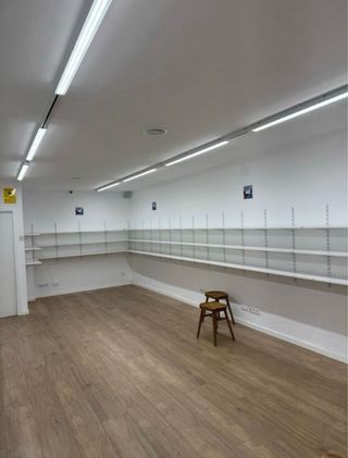 Estanterías melamina blancas para tienda
