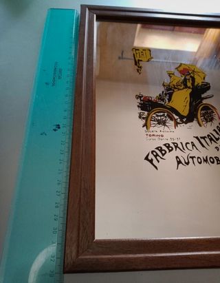 Quadro Manifesto FIAT Vintage