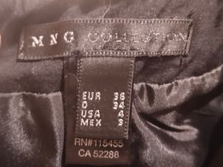 Falda de cuadros roja y negra