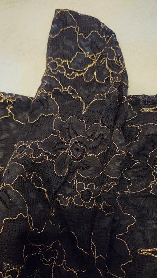 Collant Calzedonia neri con fantasia