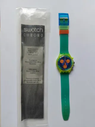 Swatch Chrono Neo Wave SCJ100 Vintage 90' - NOS