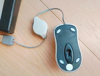 Mouse PC Brillante Rosa