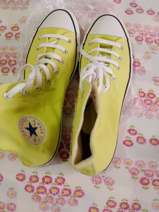Converse All Stars Giallo Citronella Taglia 45