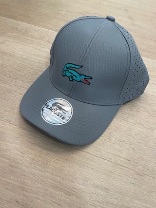 Gorra Lacoste Gris