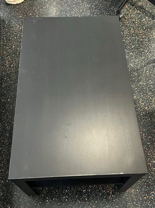 Mesa de centro negra