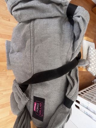 Mochila Portabebés Emeibaby Gris