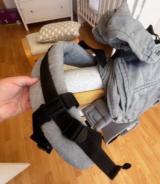 Mochila Portabebés Emeibaby Gris