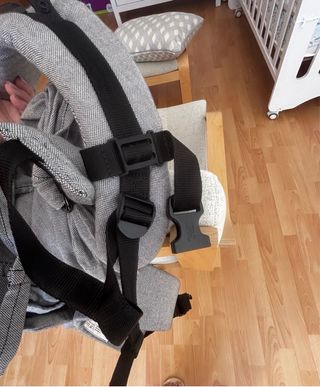 Mochila Portabebés Emeibaby Gris