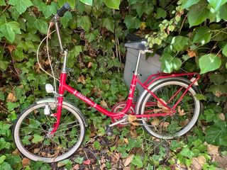 Bicicleta BH antigua roja