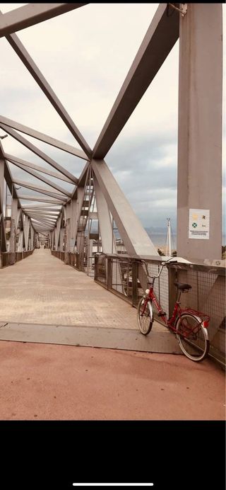 Bicicleta BH antigua roja