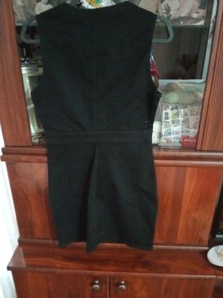 Vestido vaquero negro Pull&Bear