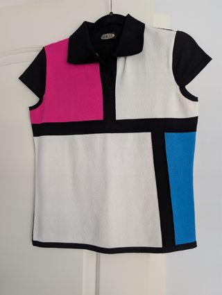 Jersey Benlux Manga Corta Bloques Color