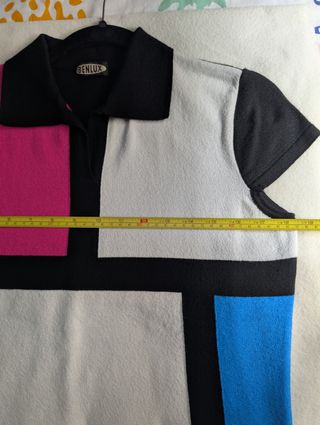 Jersey Benlux Manga Corta Bloques Color