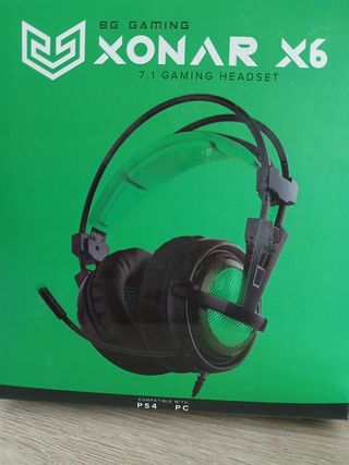 Auriculares BG Gaming XONAR X6 PS4