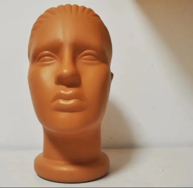 Lote 5 cabezas maniquí hombre,mujer i niña