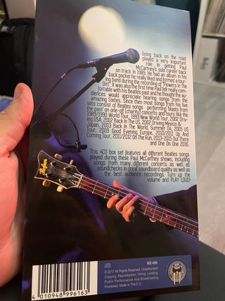 Caja CD Paul McCartney Plays The Beatles 1986-2016
