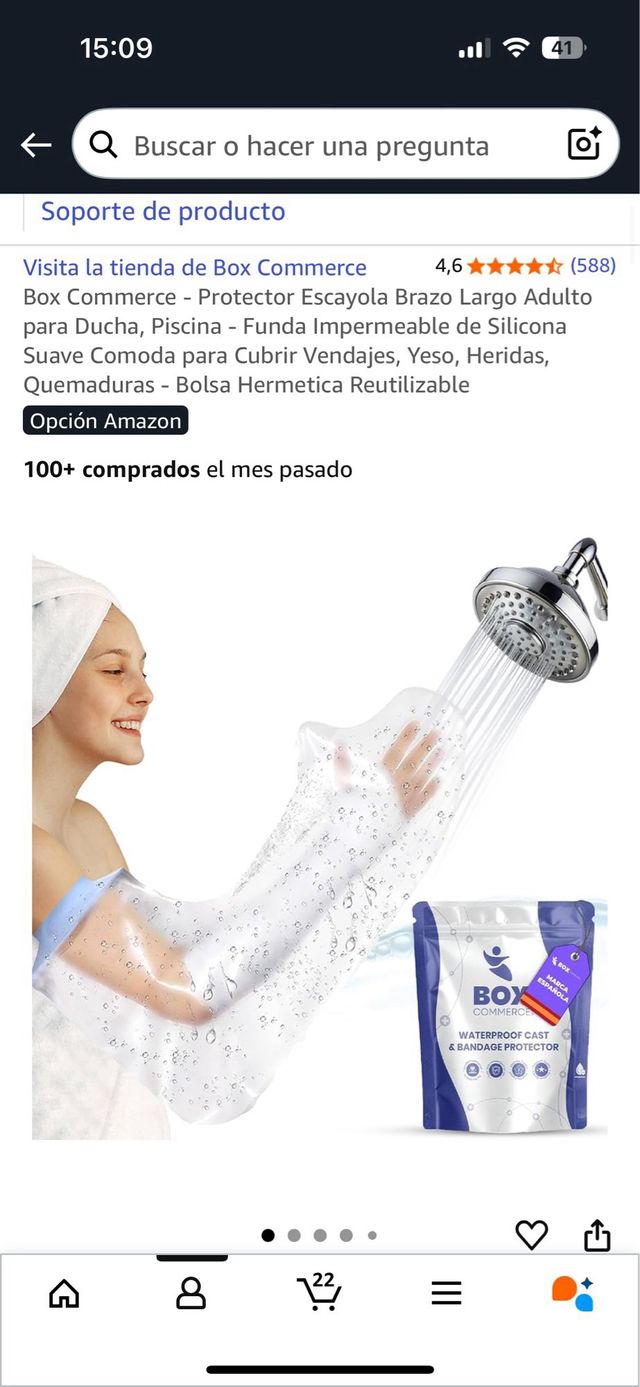 Férula Exos Brazo Izquierdo Talla S