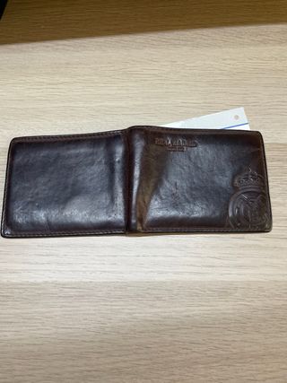 Cartera Real Madrid Marrón