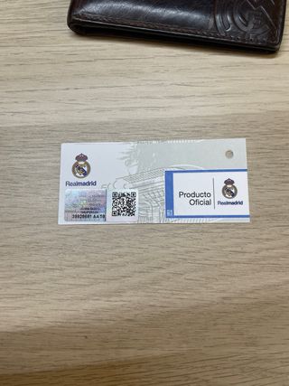 Cartera Real Madrid Marrón