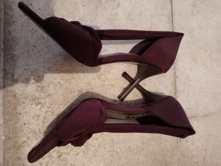 Zapatos Uterque Morados Talla 40
