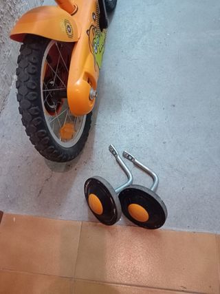 Bicicleta infantil Decathlon Btwin naranja