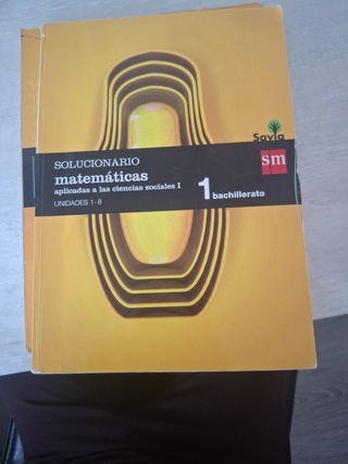 Matemáticas aplicadas a las ciencias sociales I...