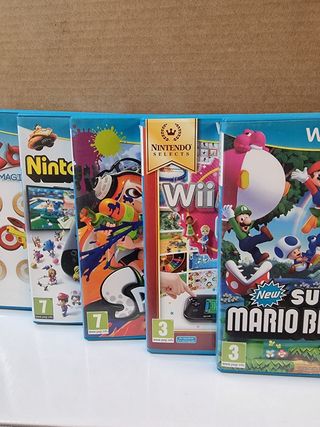 🇪🇦 Cinco juegos Wii U Nintendo