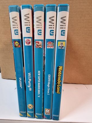 🇪🇦 Cinco juegos Wii U Nintendo