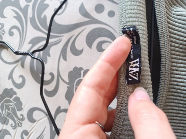 Maglia maniche 3/4 color salvia