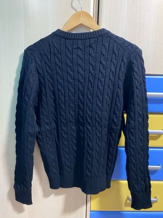 Jersey Polo Ralph Lauren Negro Cable Knit