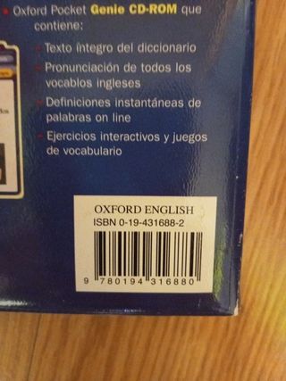 Diccionario Oxford Pocket: Esp-ing/Ing-esp 3rd ...