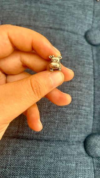 Charm Pandora Vaca Plata Original (Original)
