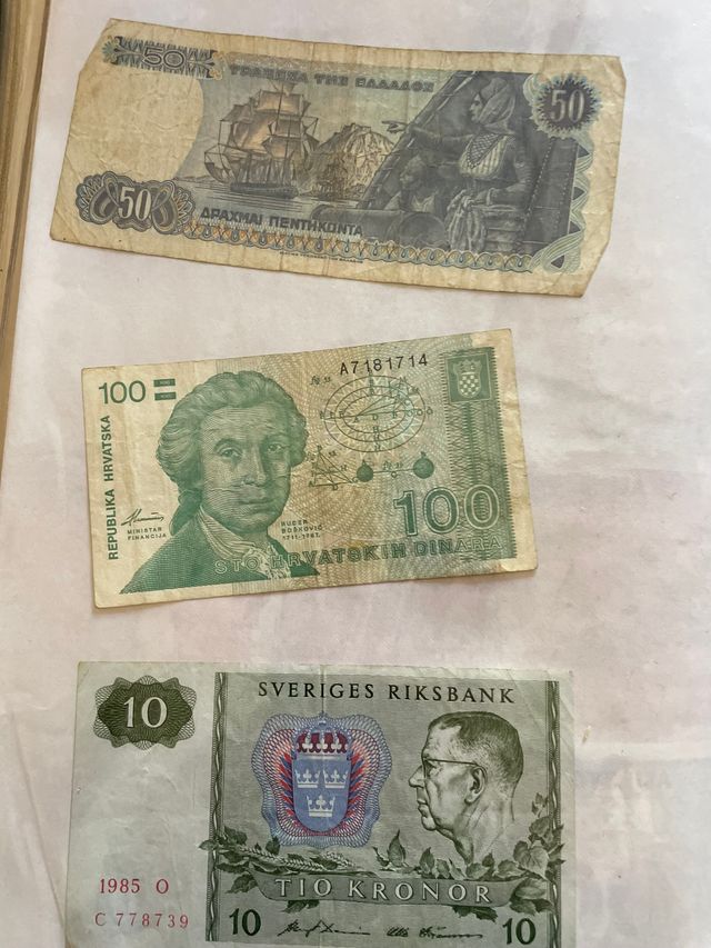 Banconote dal mondo lotto 2