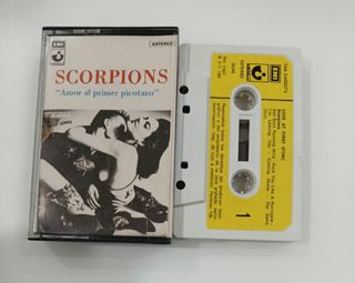 SCORPIONS Amor a primer picotazo Cassette CINTA