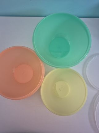 Set 3 Ciotole Tupperware Vintage