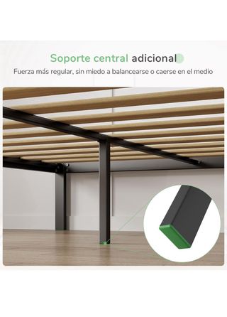 Somier 150x190 cm fácil montaje