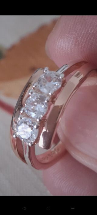 Anello Trilogy Oro e Argento